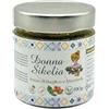 Donna Sikelia Pesto Siciliano Basilico e Mandorle - 65% Basilico Fresco e 25% Mandorle Siciliane - con Olio EVO Vegan, Senza Conservanti Ideale per Pasta e Bruschette 190g
