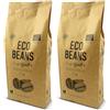 CAFES GUILIS DESDE 1928 AMANTES DEL CAFE - Caffè Biologico in Grani - Bio Alta Qualità Chicchi di Caffè Organici 100% Arabica - Confezione da - 2 Kg