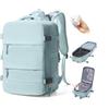 BJLFS Zaino Ryanair 40x30x20 Sottovuoto con pompa Zaino da Viaggio aereo Cabina 40x30x20 Impermeabile Bagaglio a Mano Wizzair Sottovuoto Borse da Cabina per Easyjet 45x36x20 Zaino Airback Donna