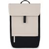 Kapten & Son Zaino Fyn Classic da 11 l, zaino da donna e da uomo, con scomparto per computer da 14, zaino ideale per università, città, lavoro, viaggi, panna, 11 l, Minimalista