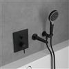Villeroy & Boch Conum miscelatore monocomando, per vasca e doccia, TVT127001000K5, Conum nero opaco [Rubinetteria Bagno > Rubinetteria Doccia]