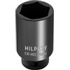 HILPATY Hlipaty Chiave a Bussola ad Impatto 34mm con Attacco da 1/2, Cr-Mo, Lunghezza 78 mm