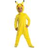 Disguise Pikachu Costume Romper, Official Pokemon Toddler Outfit and Headpiece, Size (2T)