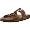 Geox Sandalo piatto da donna D BRIONIA L, bronzo, 41 EU