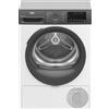 Beko - Asciugatrice Bmeut481sai_it 8 Kg Classe C-grigio, Bianco