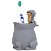 Winkee - Portaspazzolino a forma di ippopotamo| Divertente portaspazzolino per bambini e neonati | 10 x 10 x 13,5 cm