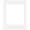 DEHA Design passepartout 50x70 cm per immagini 40x50 cm, bianco lucido