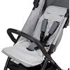 baby idea Babysanity Copri Passeggino Estivo in Spugna di Cotone100% Certificato Oeko Tex Leggero Traspirante Antisudore per Bambini e Neonati Senza Imbottitura - Made in Italy (Grigio)