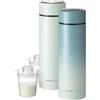 Nuby RapidCool - Macchina portatile per biberon, edizione limitata, confezione doppia, formula in 2 minuti, ideale per biberon da viaggio e poppate notturne, include dispenser per latte in polvere