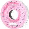 STALEKS PRO BOBBINAIL Ricambio Monouso Lime Bianco Adesivo In Rotolo Expert per Donut Dispenser Lime 6 Mts (Grana 180)
