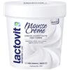 Lactovit - Mousse Crème Hidratante Nutritiva para Cuerpo y Cara. Hidratación 24h. Para Pieles Normales y Secas