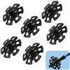 eModwey Cestino per bastoncini da trekking - accessori per bastoncini da trekking - Accessori Universali per Bastoni da Neve e Fango, Protezione Durevole in Gomma, Diametro Esterno 8,7 cm, Apertura 1,6 cm