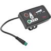 KIMISS Bicicletta Elettrica LED, Pannello di Modifica Display 790 Elettrica Display Misuratore di Potenza con Impermeabile 5p Spina Maschio per 22,2mm Manubrio 48V (24V)