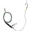 SEABABOO Ami da pesca alla carpa per capelli, fatti a mano, 6# curvo per carpa, con peso di piombo, accessori per la pesca alla carpa, 1 pezzo