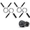 OYUUJII Morsetti a Molla per Bilanciere,4 Pezzi 30 mm Collari con Chiusura a Molla per Pesi per Manubri e Bilancieri Palestra per Allenamento Forza e Fitness a Casa