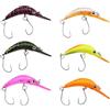 VGOL 6 Pz 3D Minnow Doppio Gancio Esche Da Pesca Dimensioni 5.2 CM Peso 2.6g Swimbait Attrezzatura Da Pesca Kit Di Richiamo Per Spigola Trota Walleye Scorfano