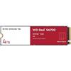 WESTERN DIGITAL SN700 SSD WD RED 4.000GB PCIE EXPRESS 3.0 M.2 MVME PER DISPOSITI