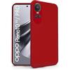 N NEWTOP Cover Compatibile per Oppo Reno 10 e Pro 5G, Custodia TPU SOFT Gel Silicone Ultra Sottile Flessibile Case Posteriore Protezione Fotocamera Anti Urto Guscio Scocca Colorato Thin (Rosso)