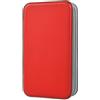 alavisxf xx Alachi EU Porta CD Custodia, Plastica Dura da 96 Capacità Porta CD Borsa Custodia CD Auto Protettiva Portafoglio Organizer (Rosso, 96 Capacità)
