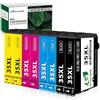 Greenjob 35XL Cartucce Compatibili per Epson 35 XL Multipack per Epson WorkForce Pro WF-4740DTWF WF-4730DTWF WF-4720DWF WF-4725DWF WF-4730 WF-4720 (2 Nero, 2 Ciano, 2 Magenta, 2 Giallo)