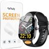 Frgnie Pellicola protettiva compatibile con Soudorv, uaue, Csasan T70 Smartwatch da 1,91 pollici (6 pezzi) in TPU flessibile HD, compatibile con TUYOMA LW76 V2 Smartwatch Pellicola Protettiva Schermo