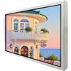 VSDISPLAY Monitor LCD IPS bianco da 10,1 pollici 1280x800 350 nit, fori di montaggio da 75 mm/100 mm, per case PC fai da te, display secondario
