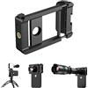 APEXEL Adattatore per Obiettivo Filettato da 17mm,Adattatore per Obiettivo del Telefono Cellulare Adatto a Tutti gli Obiettivi e Teleobiettivi con Filettatura da 17mm per Quasi Tutti gli Smartphone