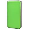 alavisxf xx Alachi EU Porta CD Custodia, Plastica Dura da 96 Capacità Porta CD Borsa Custodia CD Auto Protettiva Portafoglio Organizer (verde, 96 Capacità)