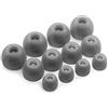 Okuli 12 x Gommini Auricolari in Silicone Ricambio per Samsung Galaxy Buds 2 Auricolari Cuffie in Nero
