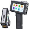 UPRINTJET Stampante Palmare Portatile, BT-HH6205B Stampante a Getto D'inchiostro Portatile con Cartucce d'inchiostro ad Asciugatura Rapida per Testo Data Logo Numero di Lotto Codice QR Codice a Barre