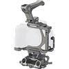 TILTAING TILTA Mezza fotocamera Cage Pro Kit compatibile con Sony A7R V con manico superiore compatto NATO, adattatore piastra base LWS tipo III, piastra di base LWS 15 mm e attacco NATO Rail da 18 mm grigio