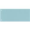 Q-Connect Separatore per archivio con due fori Q-Connect 24x10,5 cm 190 g/m² blu conf. da 100 - KF00512
