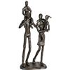 Casablanca modernes Design Casablanca Scultura, ferro, marrone, altezza 22 cm