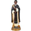 Inmaculada Romero IR Fray Scopa San Martin de Porres Figura 30 cm. Immagine Resina basamento