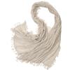 Prettystern Stola 200×70 cm in Cashmere 100% - Morbidissima, ultra-leggera e soffice come una nuvola, sciarpa elegante con frange per donna Argento