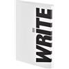 Nuuna Graphic l write-wrong Smooth Bonded Leather notebook - bianco