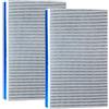 JINXIAN 2 Pezzi Mousse Filtre Aquarium 40 x 30 x 2cm Spugna Filtro Acquario 10D Ritagliabile Ovatta per Acquario Filtro Struttura a Nido d'Ape Spugna Filtrante per Filtri e Accessori