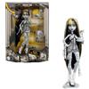 Monster High Reel Drama - Cleo De Nile, Bambola da Collezione in Stile Bianco e Nero con Cucciolo e Accessori, Poster cinematografico a Tema Film dell'orrore, Giocattolo per Bambini, 6+ Anni, JDR65