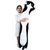 Kekeso Gatto Peluche Cuscino Lungo, Morbido Carino Gatto Cuscino Di Peluche, Gattino Ripiene Carino Peluche Regalo Per Bambini Fidanzata (90cm/35.4inch, Black)