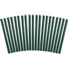 Bellushortus.eu Clip per nastro recinzione, clip di montaggio del coperchio, per recinzione a pannelli 20 pezzi (Verde, 19 cm)