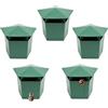 Beslands Trappola di lumache e lumache, 5 pezzi 3,9* 2,4 * 2,8, rispettosi dell'ambiente per catturanti lumache, verde