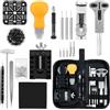 AiQInu 150 Pezzi Kit Riparazione Orologi,Sostituire la batteria,Togli maglie,Sostituisci il cinturino,Apri orologio,Cacciavite Riparazione Attrezzi, Apri Custodia