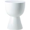 POLSPOTTEN - Sgabello Tip Tap - Bianco - Poliestere laccato - Designer Pols Potten Studio