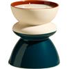 Maison Sarah Lavoine - Candela profumata Tam tam - Blu - Cera di soia naturale - Designer Sarah Lavoine