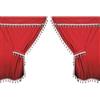 Lampa 98634 Premiere, Set Tende in Microfibra per Camion - Rosso