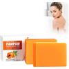 Utapossin 2pcs Sapone Naturale, Saponetta Viso al Miele, Sapone Naturale con Ingredienti di Vitamina C e Papaia, Sapone Artigianale Naturale, Saponi Artigianali Naturali per Corpo, Viso, Mani