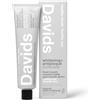 Davids Natural Charcoal Toothpaste, Peppermint, Whitening, Antiplaque, Fluoride Free, SLS Free, 5.25 OZ, Metal Tube, Tube
