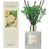 COCORRÍNA Diffusore Profumo Ambiente 200ml con 8 Bastoncini, Summer Fruit, Oli Essenziali Naturali per Un Profumo Lungo e Rinfrescante, Fragranza per Casa, Soggiorno, Bagno e Decorazione