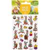 Heitmann Eierfarben - Sticker Hase Maxi - 2 Motivbögen, 1018612, Bunt