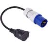 Electraline 20848043M - Adattatore maschio CEE/femmina